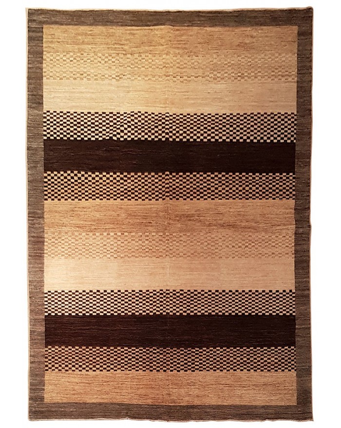 tapis contemporain couleurs naturelles