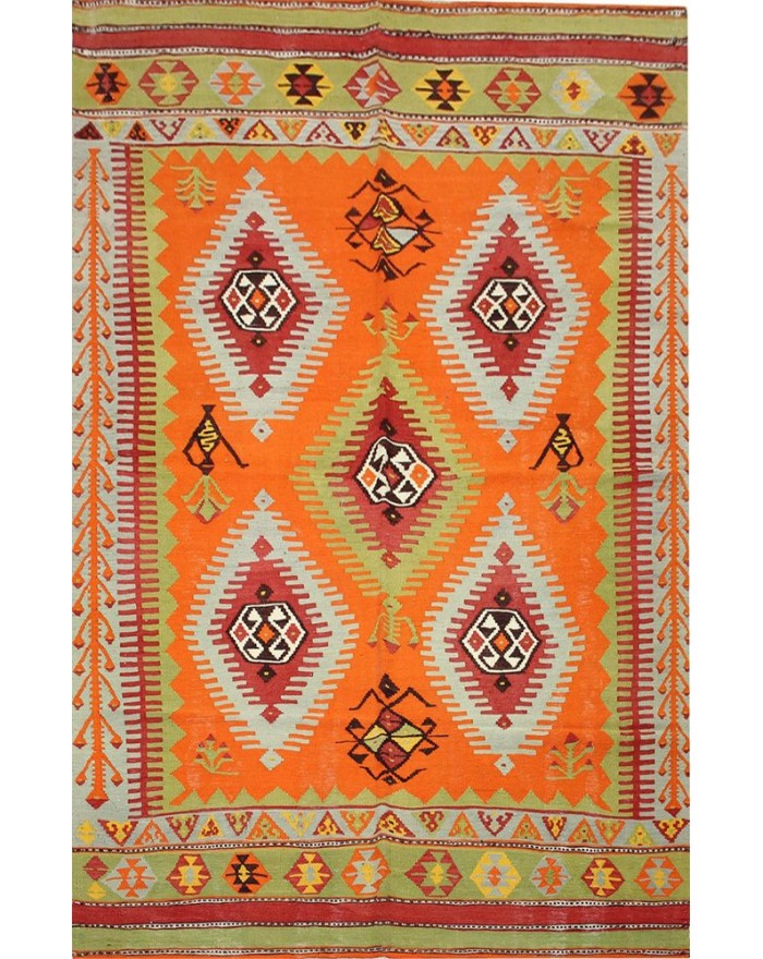 Tapis orange 