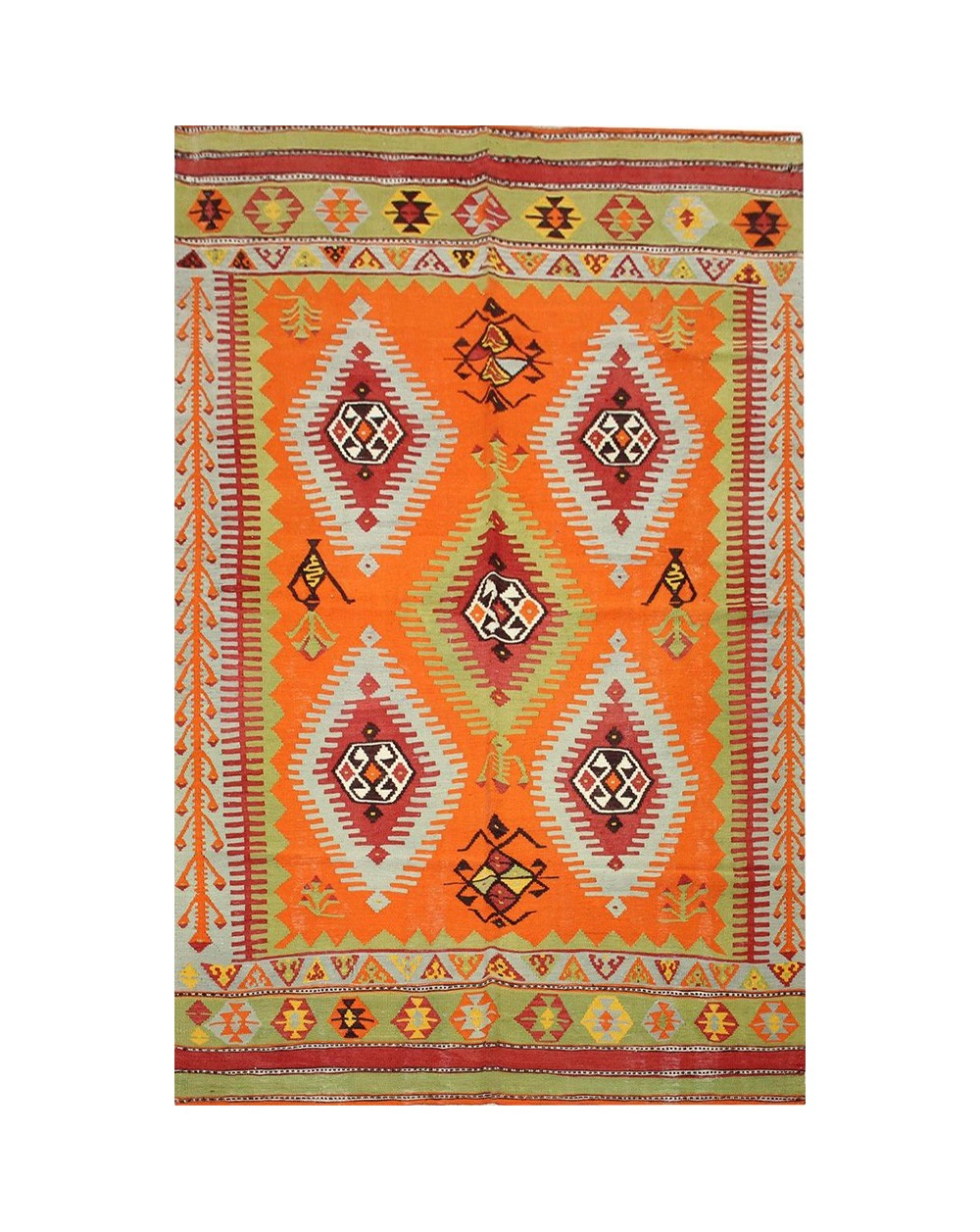 Tapis orange 