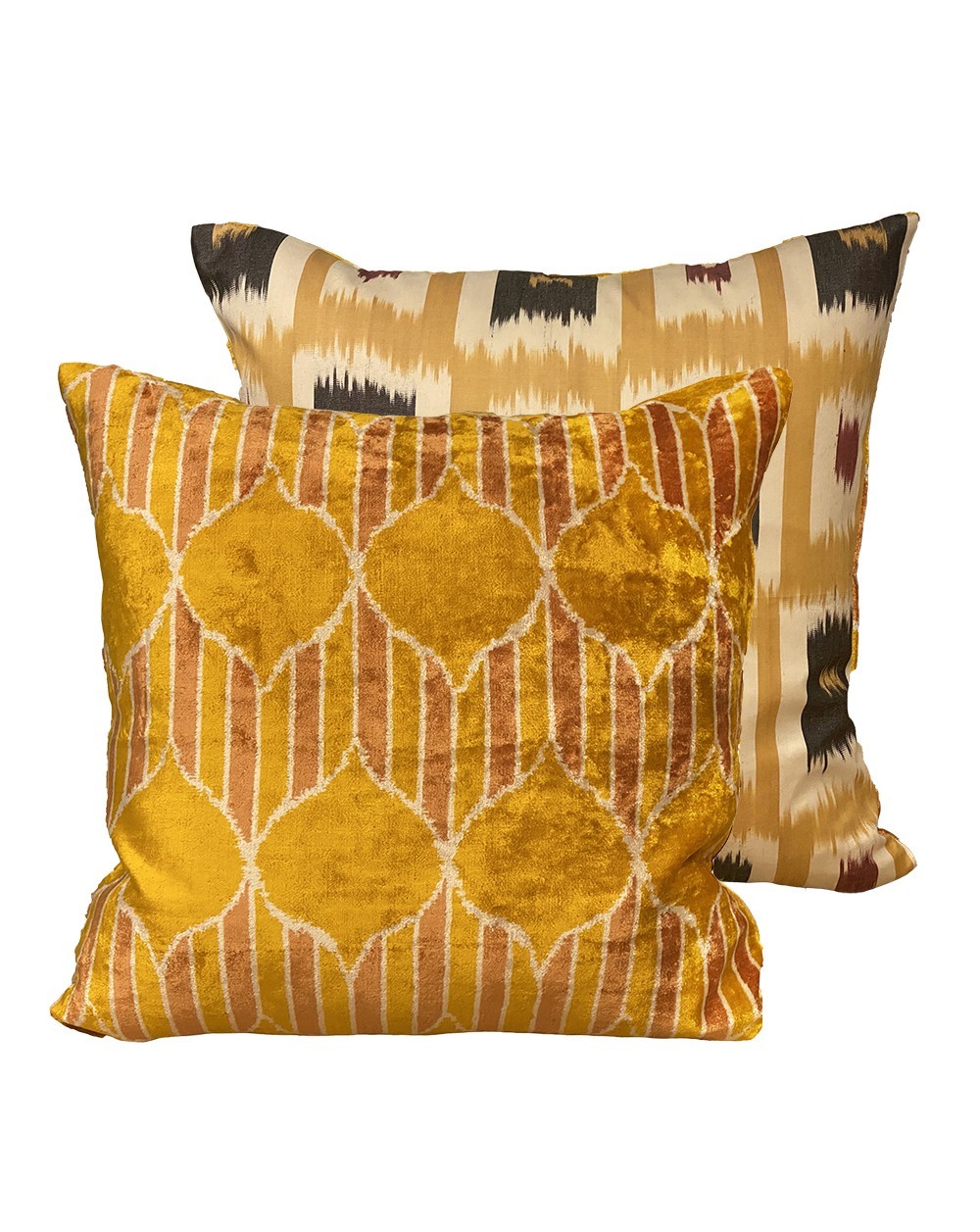 Ikat cushion