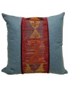 Ikat Velvet Cushion