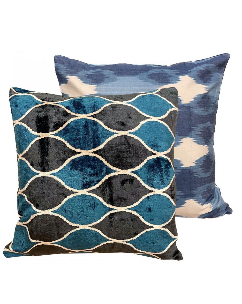 Ikat cushion