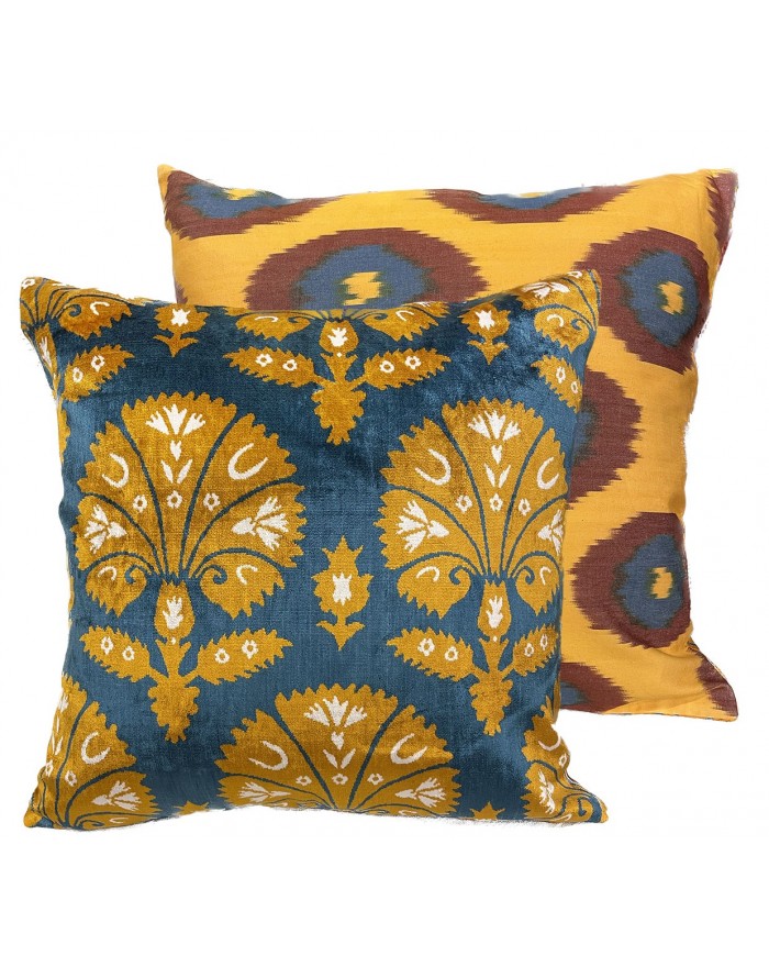 Ikat cushion