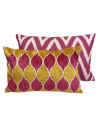 Coussin en ikat