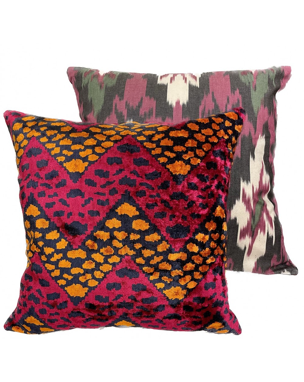 Ikat cushion