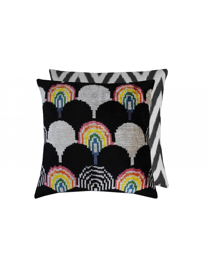 Ikat cushion paris