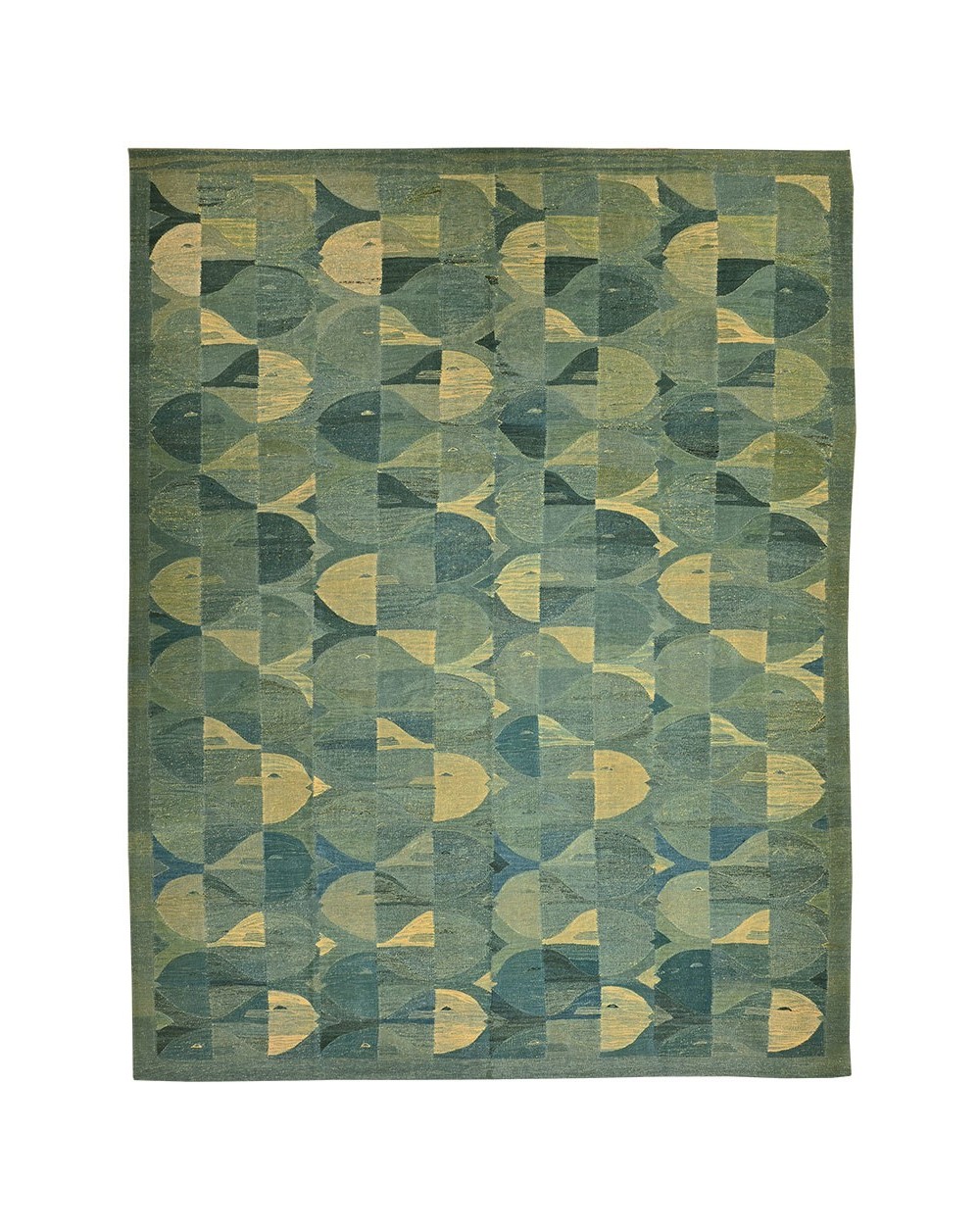 New kilim - Poisson Green