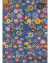 tapis de qualité avec fleurs