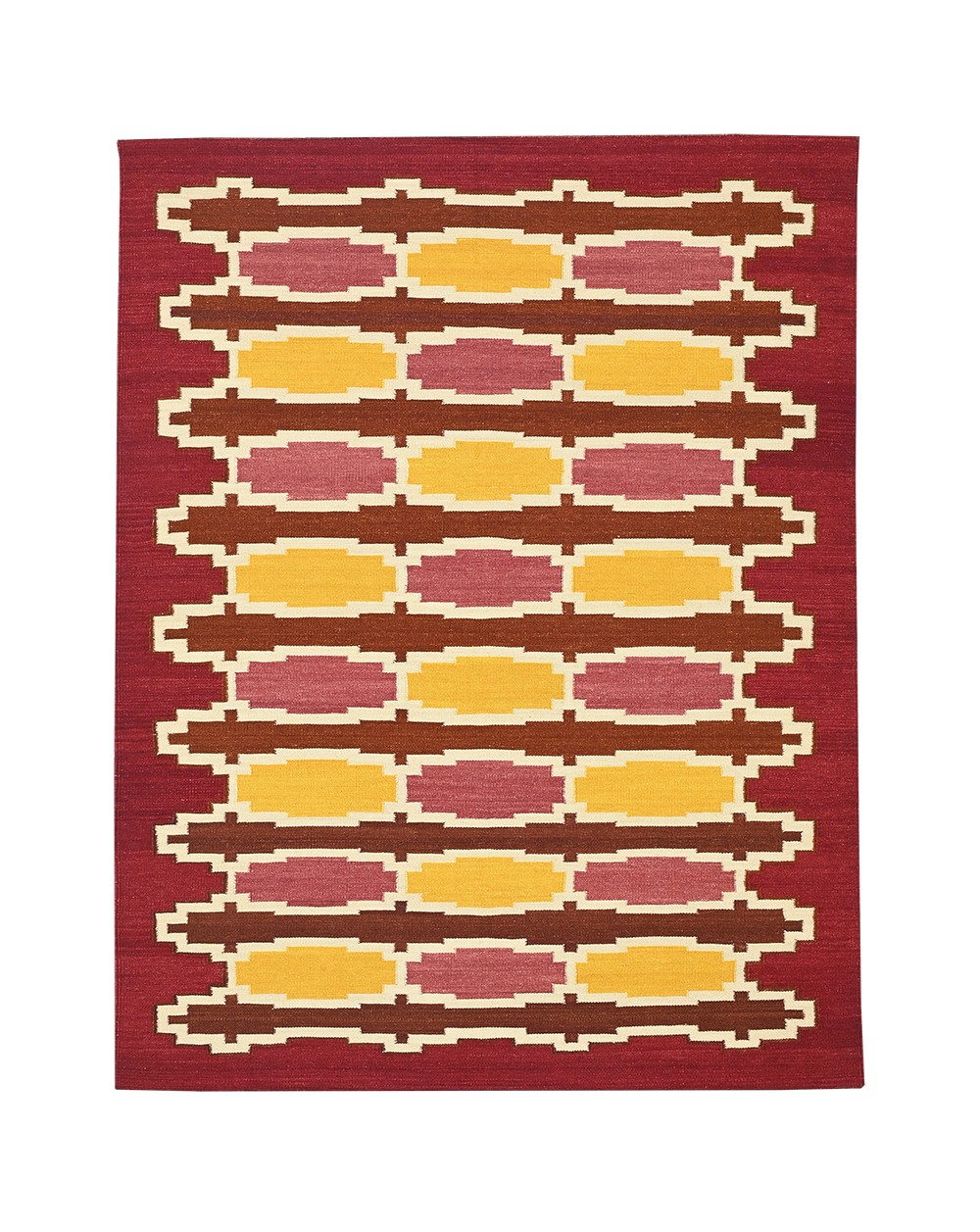 Damier Etna- Tapis kilim TRIFF