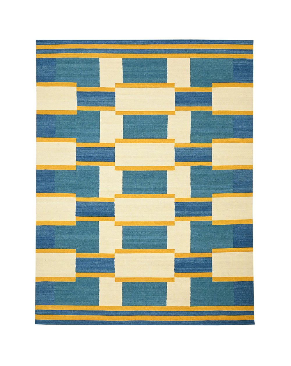 Jesma méditerrané - Tapis kilim