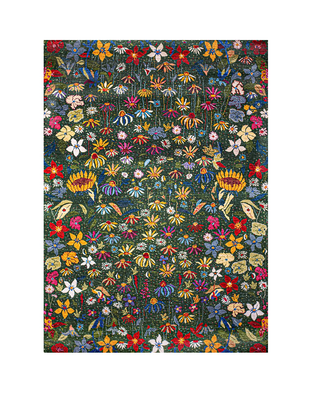 tapis fleuri paris