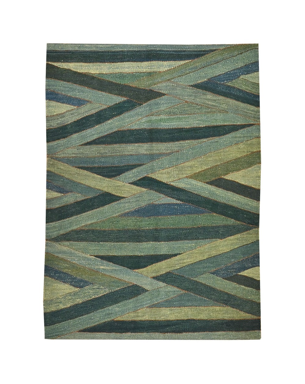green rug