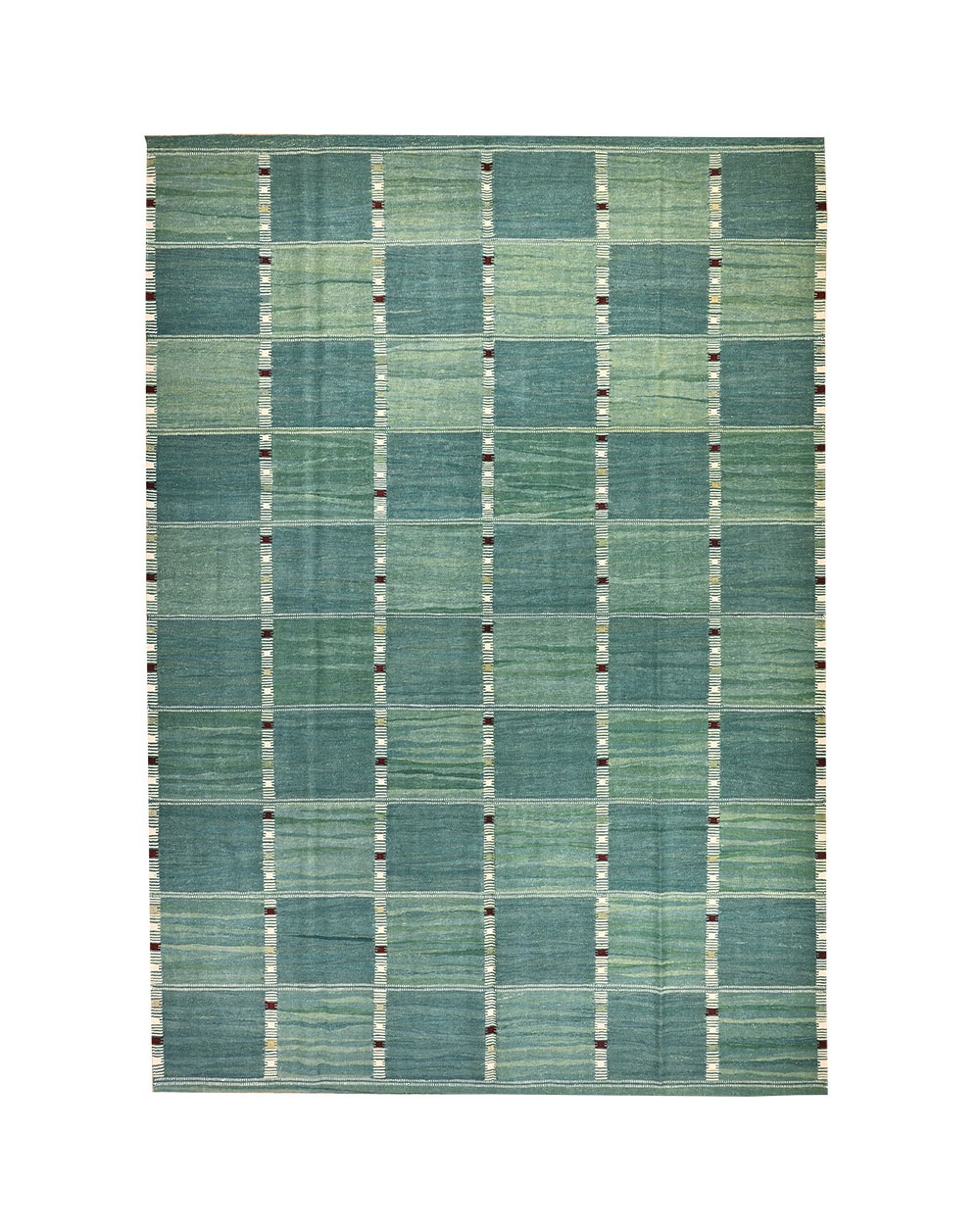 Faïence vert - Tapis kilim