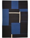 grand tapis bleu