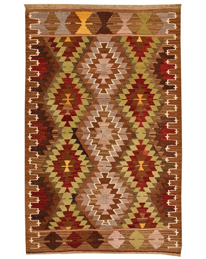 small antique flatweave