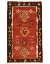 petit tapis kilim rouge