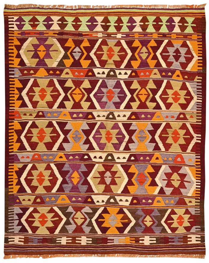 Small Antalya kilim rug