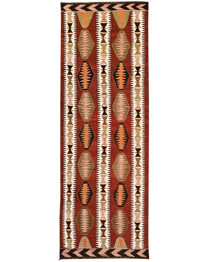 Kilim ancien de couloir