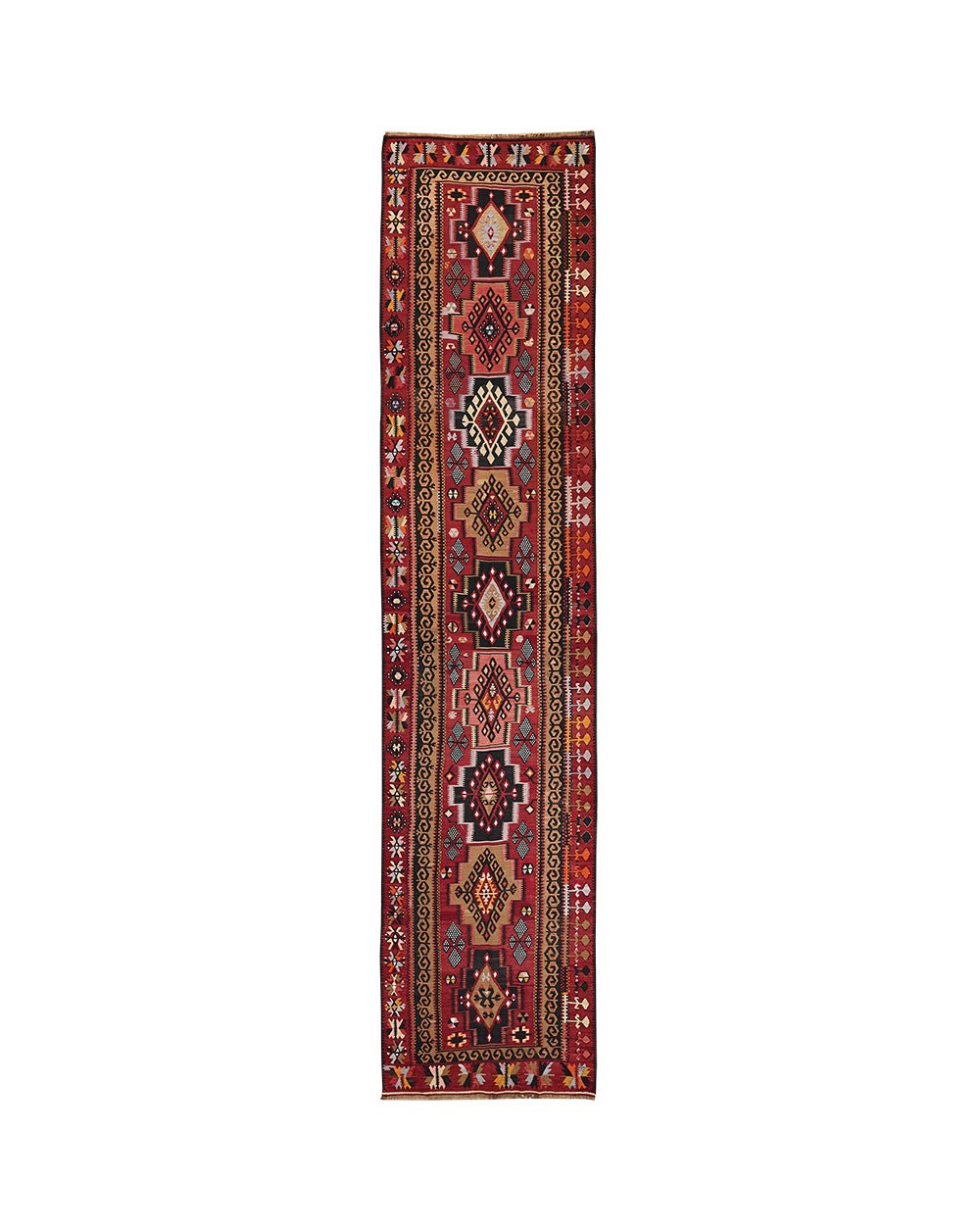 Kilim traditionnel de couloir