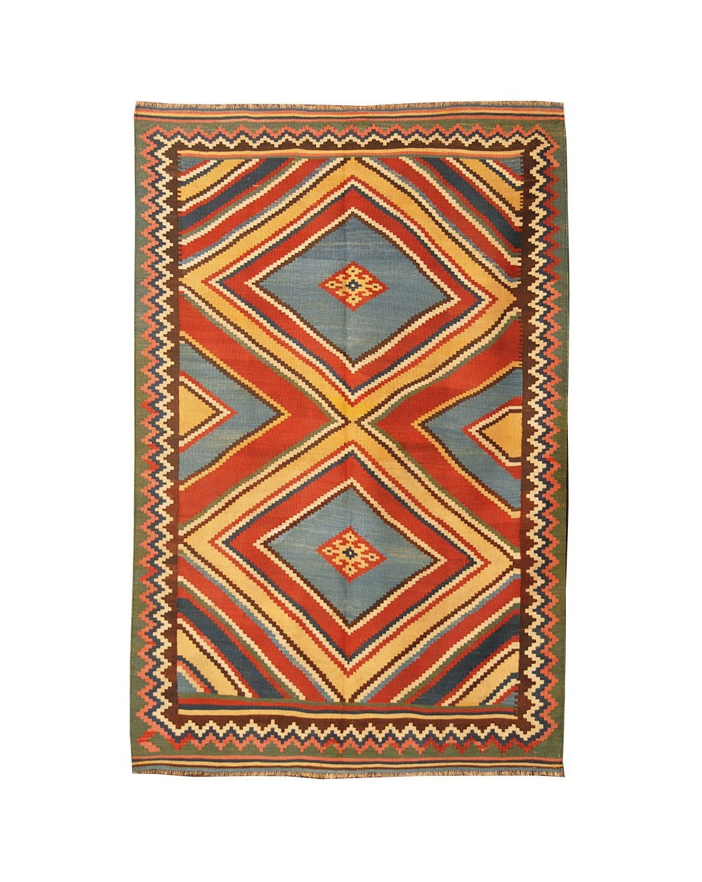 tapis tribal de collection 