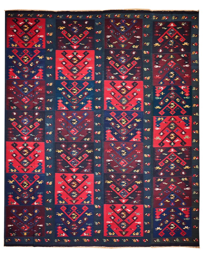 Oversize antique rug paris