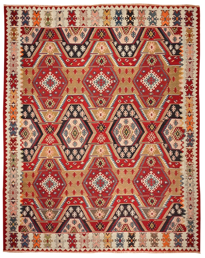 oversize antique rug paris