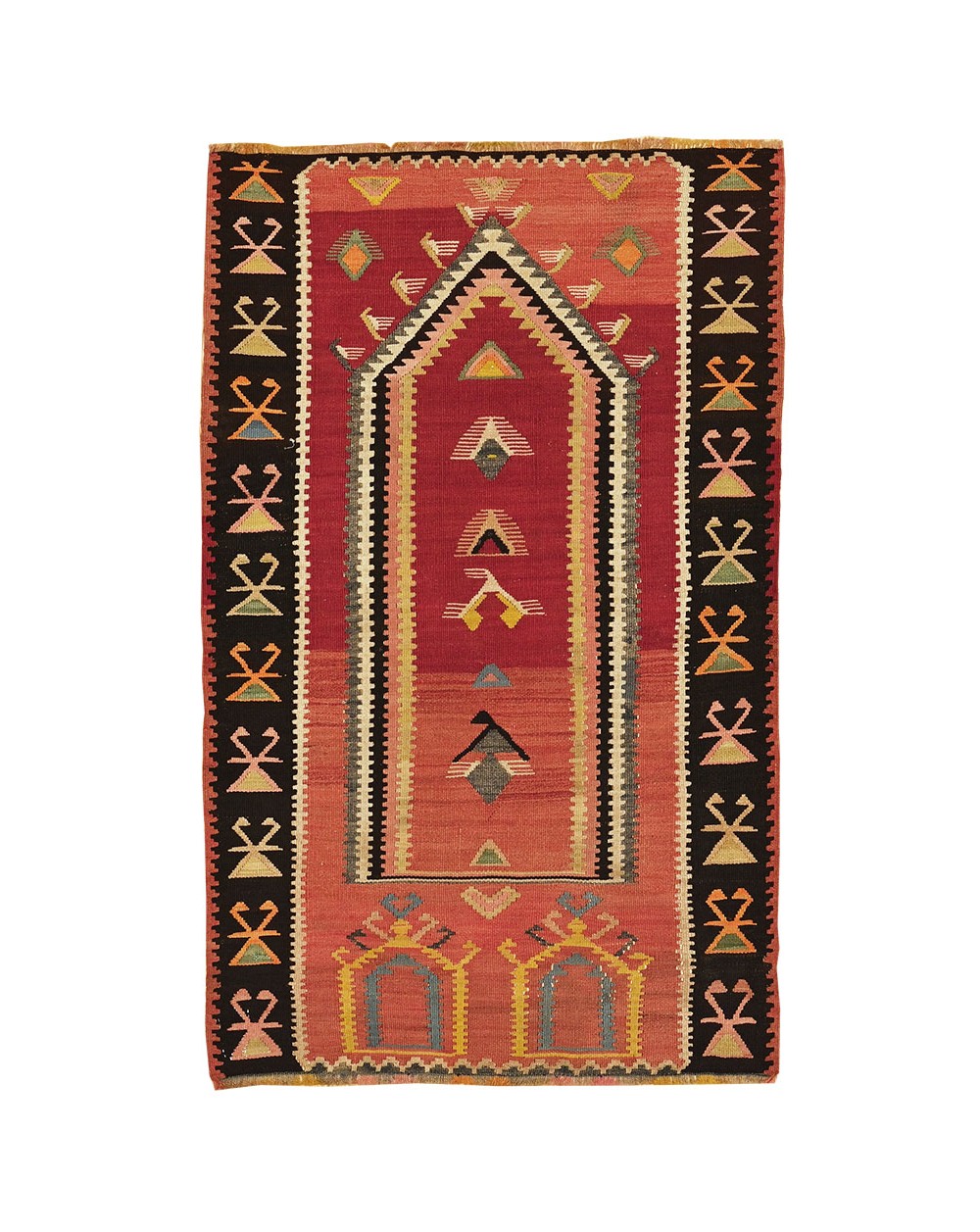 petit tapis kilim ancien