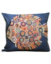 Coussin suzani poisson