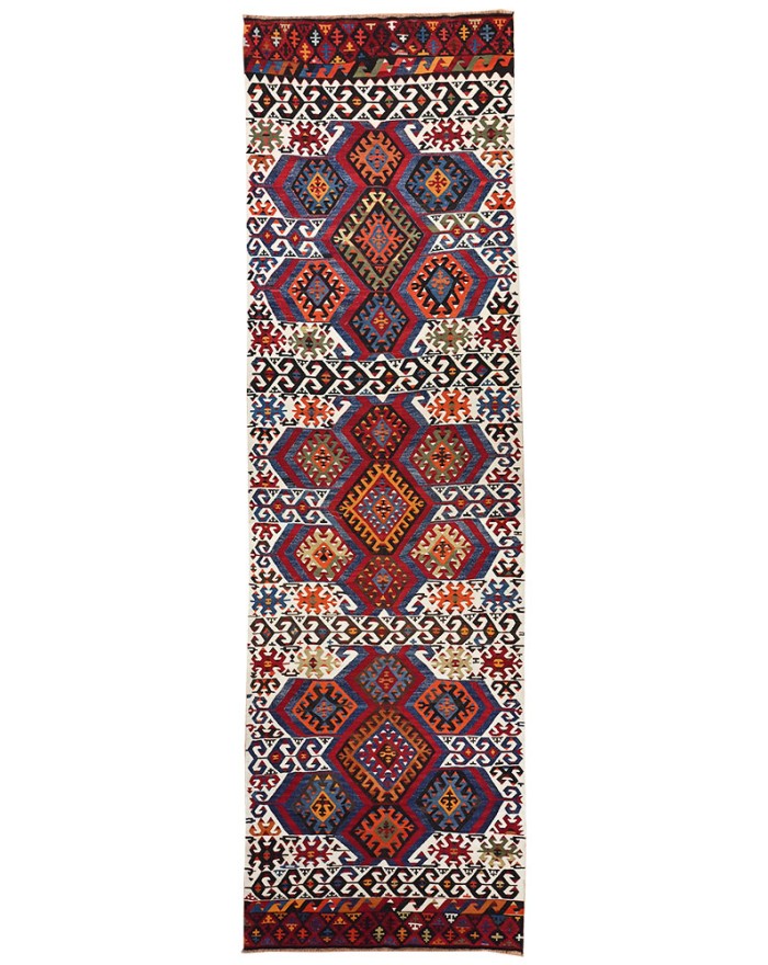 oversize antique rug corridor size