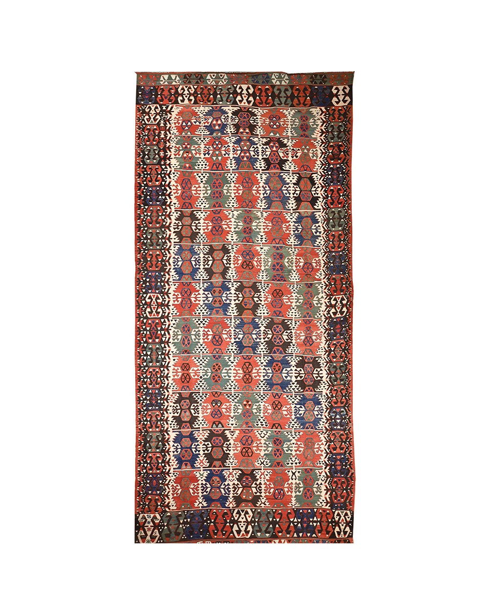 collector rug with vegetable dyes